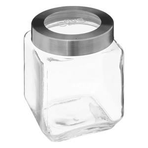 5five voedsel voorraad pot MIRO met draaideksel - glas - 1.2L - 11 x 14 cm - weckpot -