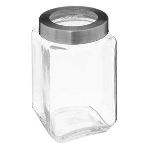 5five voedsel voorraad pot MIRO met draaideksel - glas - 1.6L - 11 x 19 cm - weckpot -