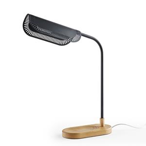 LA REDOUTE INTERIEURS Verstelbare lamp, smeedijzer en eik, Opia