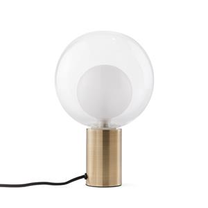 LA REDOUTE INTERIEURS Messing lamp van metaal en glas, Arvin