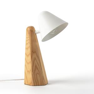 LA REDOUTE INTERIEURS Lamp in essenhout en staalmetaal, Cotapi