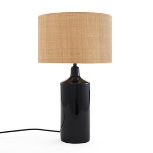 LA REDOUTE INTERIEURS Lamp in keramiek en raffia, Rabano