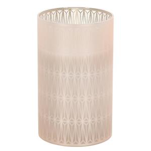 Home & Styling Home and Styling LED kaars - in glas - warm wit - D7,5 x H12,5 cm -