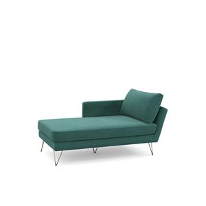 LA REDOUTE INTERIEURS Longchair in fluweel Topim