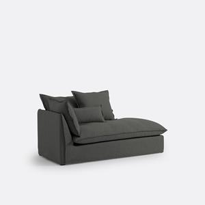 LA REDOUTE INTERIEURS Longchair van polyester, Odna
