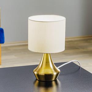 ONLI Tafellamp Ottone met stoffen kap, messing