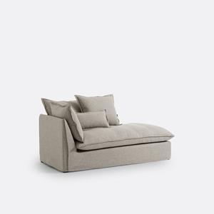 LA REDOUTE INTERIEURS Longchair van polyester, Odna