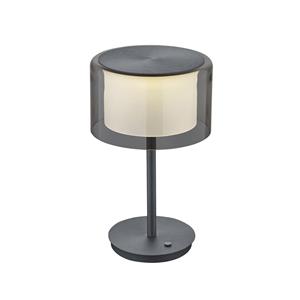 BANKAMP Grand Smoke LED tafellamp, antraciet
