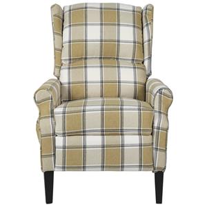 VidaXL Fauteuil stof groen