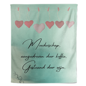 PillowBuddies Fleecedeken Moederdag - Moederschap - Pillow Buddies