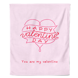 PillowBuddies Happy Valentine's DayValentijn Fleecedeken - Pillow Buddies