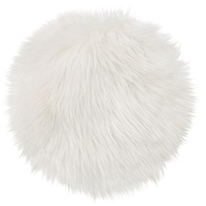 ERWIN M. Zitkussen Bergen rond; 35 cm (Ø); crème wit; eenkleurig, rond