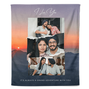 PillowBuddies Valentijn Fleecedeken Grand Adventure - Pillow Buddies
