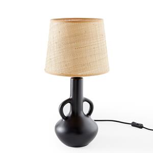 LA REDOUTE INTERIEURS Lamp in keramiek en raffia, Balsa