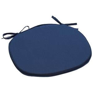 PULSIVA Zitkussen Maryland; 40.5x37x2 cm (BxLxH); blauw; vierkant; 4 stuk / verpakking