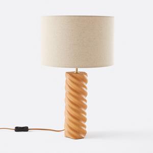 LA REDOUTE INTERIEURS Lamp in eik en linnen, Dehen