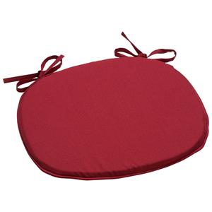 PULSIVA Zitkussen Maryland; 40.5x37x2 cm (BxLxH); burgundy; vierkant; 4 stuk / verpakking