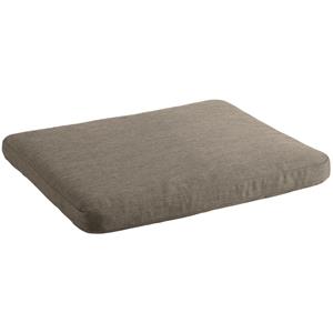 Vega Zitkussen Tomeo Fauteuil; 55x50x4 cm (BxLxH); lichtgrijs; eenkleurig