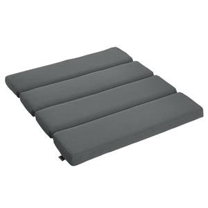 Vega Kussen Chapter; 36.5x41x2.5 cm (BxLxH); antraciet; conisch; 4 stuk / verpakking