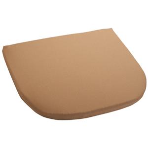 PULSIVA Zitkussen Rumba; 41.5x44x3 cm (BxLxH); beige; rechthoekig; 4 stuk / verpakking