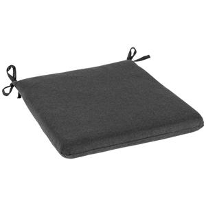 Vega Zitkussen Bevera Stoel; 35x39x4 cm (BxLxH); antraciet; 2 stuk / verpakking