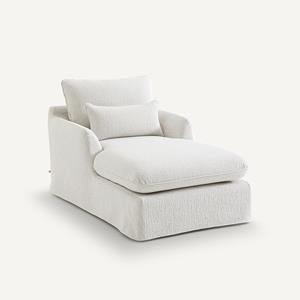AM.PM Lange fauteuil in chenille, Nelville