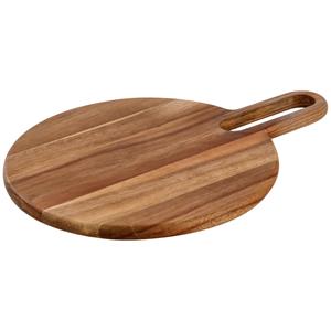 Vega Eetplank Zamiro rond; 25x1.5 cm (ØxH); bruin; rond