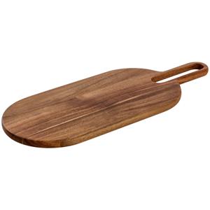 Vega Eetplank Zamiro ovaal; 46.5x19x1.6 cm (LxBxH); bruin; ovaal