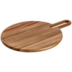 Vega Eetplank Zamiro rond; 30x1.5 cm (ØxH); bruin; rond