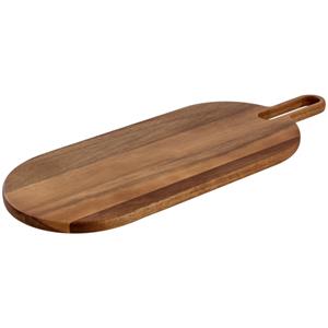 Vega Eetplank Zamiro ovaal; 59.5x23x2 cm (LxBxH); bruin; ovaal