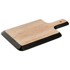 Vega Eetplank Belbo; 36.1x21.1x2 cm (LxBxH); ahorn/zwart; rechthoekig