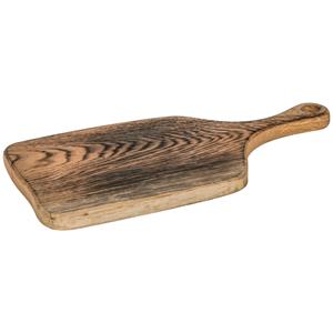 Vega Eetplank Burno; 40x20x2 cm (LxBxH); eiken gerookt; rechthoekig