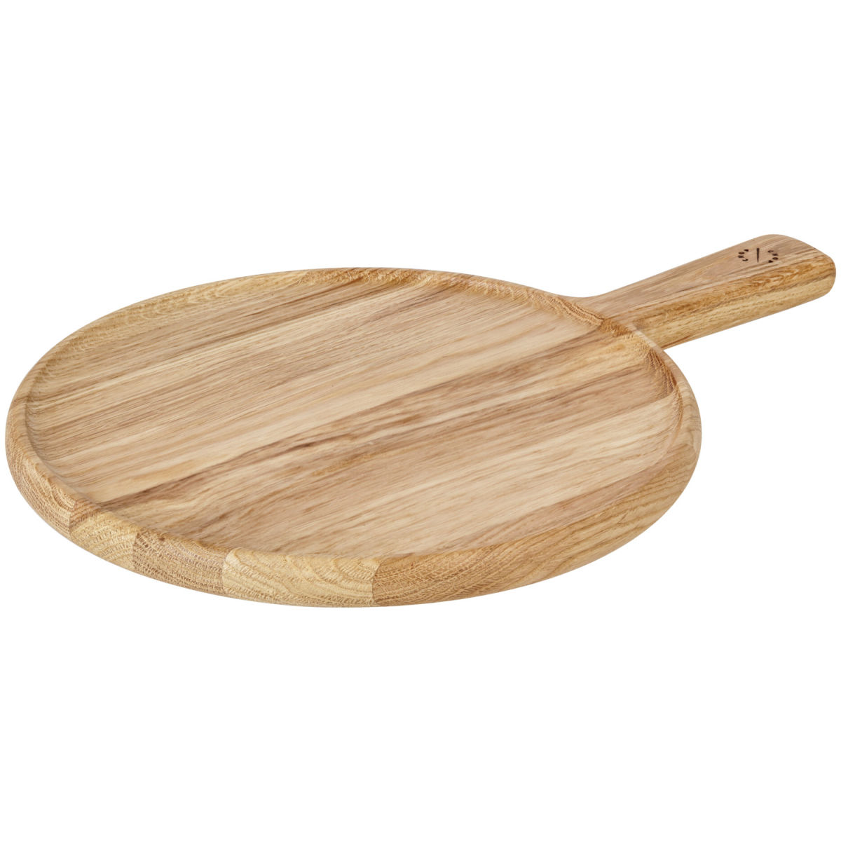 Vega Eetplank Morello zonder decoratie; 25x2 cm (ØxH); eiken; rond