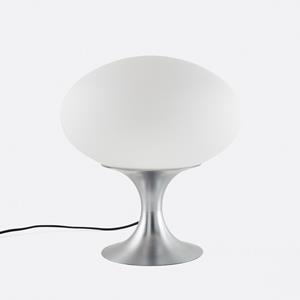 LA REDOUTE INTERIEURS Tafellamp in opaline en verchroomd ijzer, Merisa
