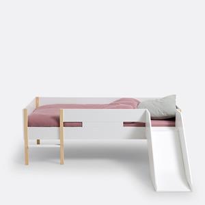 LA REDOUTE INTERIEURS Halfhoog bed met glijbaan, Caume