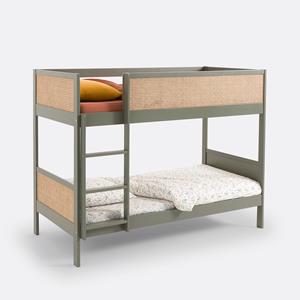 LA REDOUTE INTERIEURS Stapelbed in den en riet, Caneo