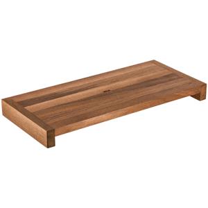 Vega Eetplank Sesia; 37.3x15x3 cm (LxBxH); walnoot; rechthoekig