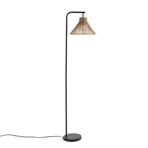 LA REDOUTE INTERIEURS Voetlamp in metaal en hennep, Yaku