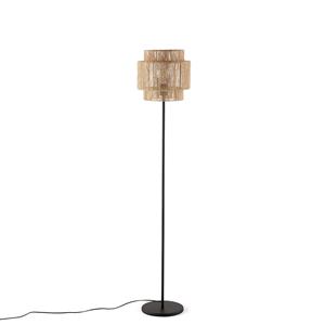 LA REDOUTE INTERIEURS Staande lamp in ijzer en hennep, Yaku