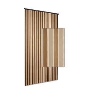 Degor Deurgordijn Linten Goud/beige 90x220cm