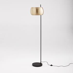 LA REDOUTE INTERIEURS Vloerlamp van zwart ijzer en messing, Elori