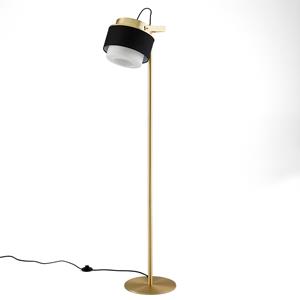 MAISON SARAH LAVOINE X LA REDOUTE INTERIEURS Richtbare staande lamp, messing, opalineglas, katoen