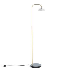 LA REDOUTE INTERIEURS Staande lamp in opaline glas, messing en marmer, Nota