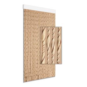 Degor Deurgordijn Ambra Bruin/beige 90x210cm