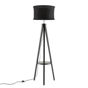 LA REDOUTE INTERIEURS Hevea driepoot vloerlamp met linnen kap, Setto