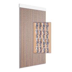 Degor Deurgordijn Nica Blauw 90x210cm