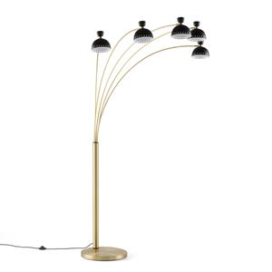 LA REDOUTE INTERIEURS Vloerlamp met meerdere bogen in staal, Richy