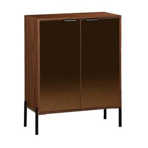 Sweeek  Vintage dressoir met walnooteffect