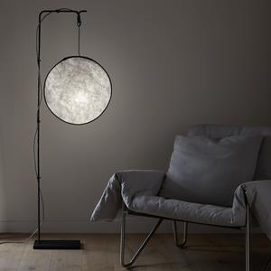 OTTO STUDIO FOR AM.PM Staande lamp van Tyvek, metalen voet, Moon