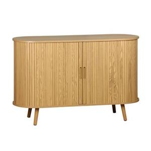 Sweeek  Scandinavisch dressoir met 2 schuifdeuren, 120cm
